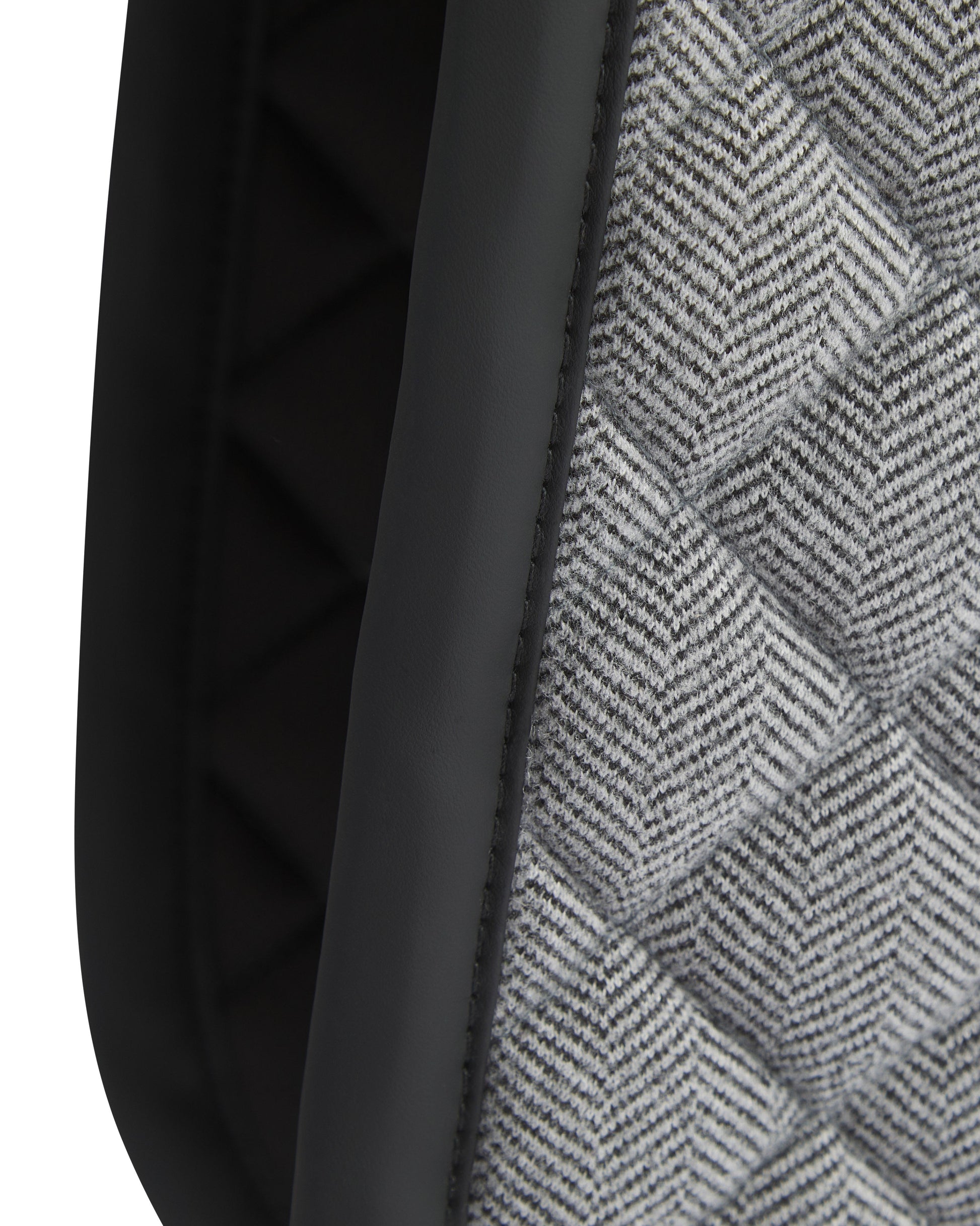 Foxbury Heritage Black Tweed Suede Saddle Pad Heritage Pattern