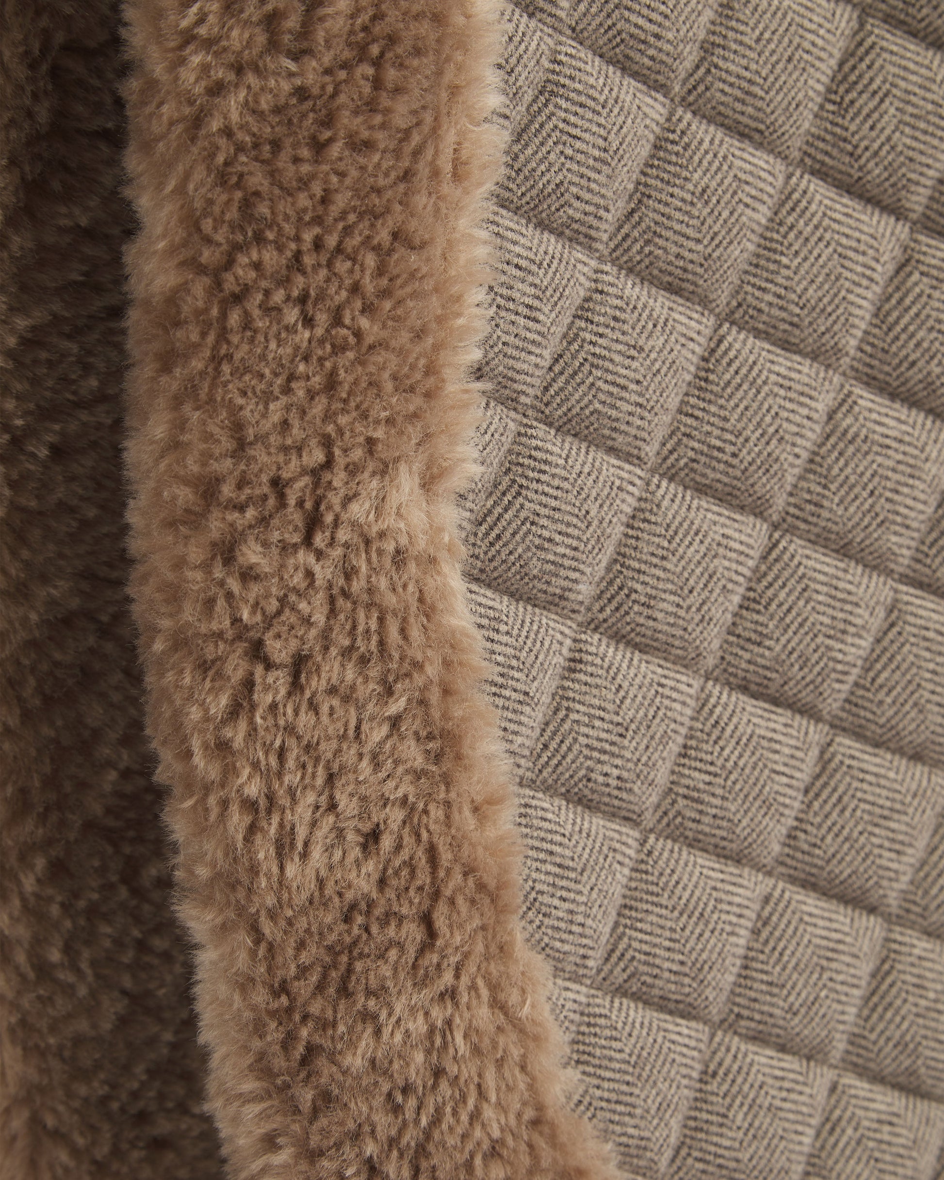 Foxbury Heritage Chocolate Tweed Merino Wool Saddle Pad Heritage Pattern